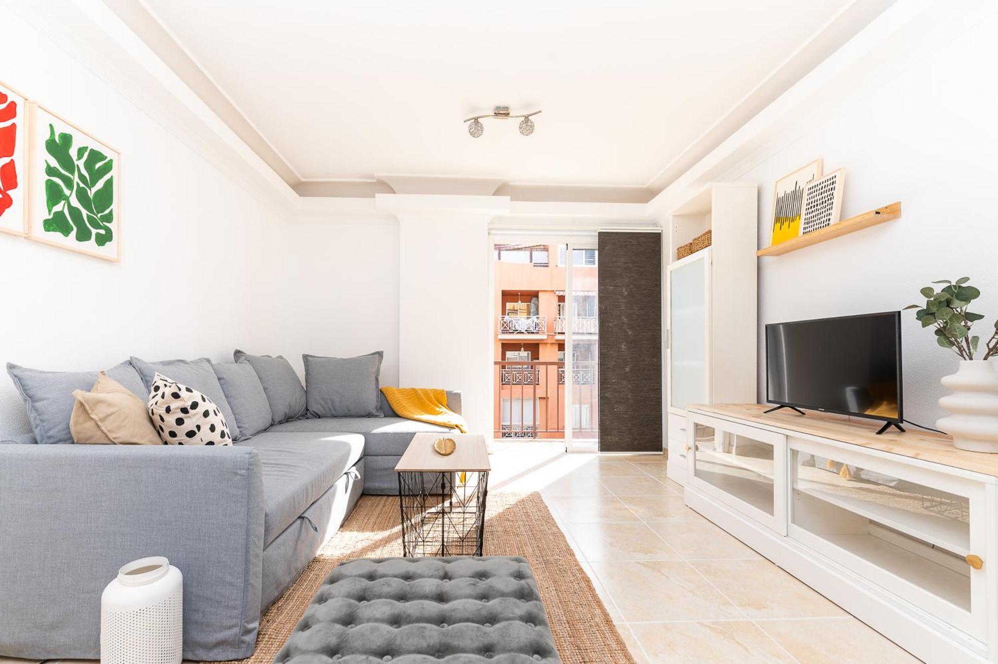 Apartamento Coqueto Con Terraza Junto A 칸델라리아 외부 사진
