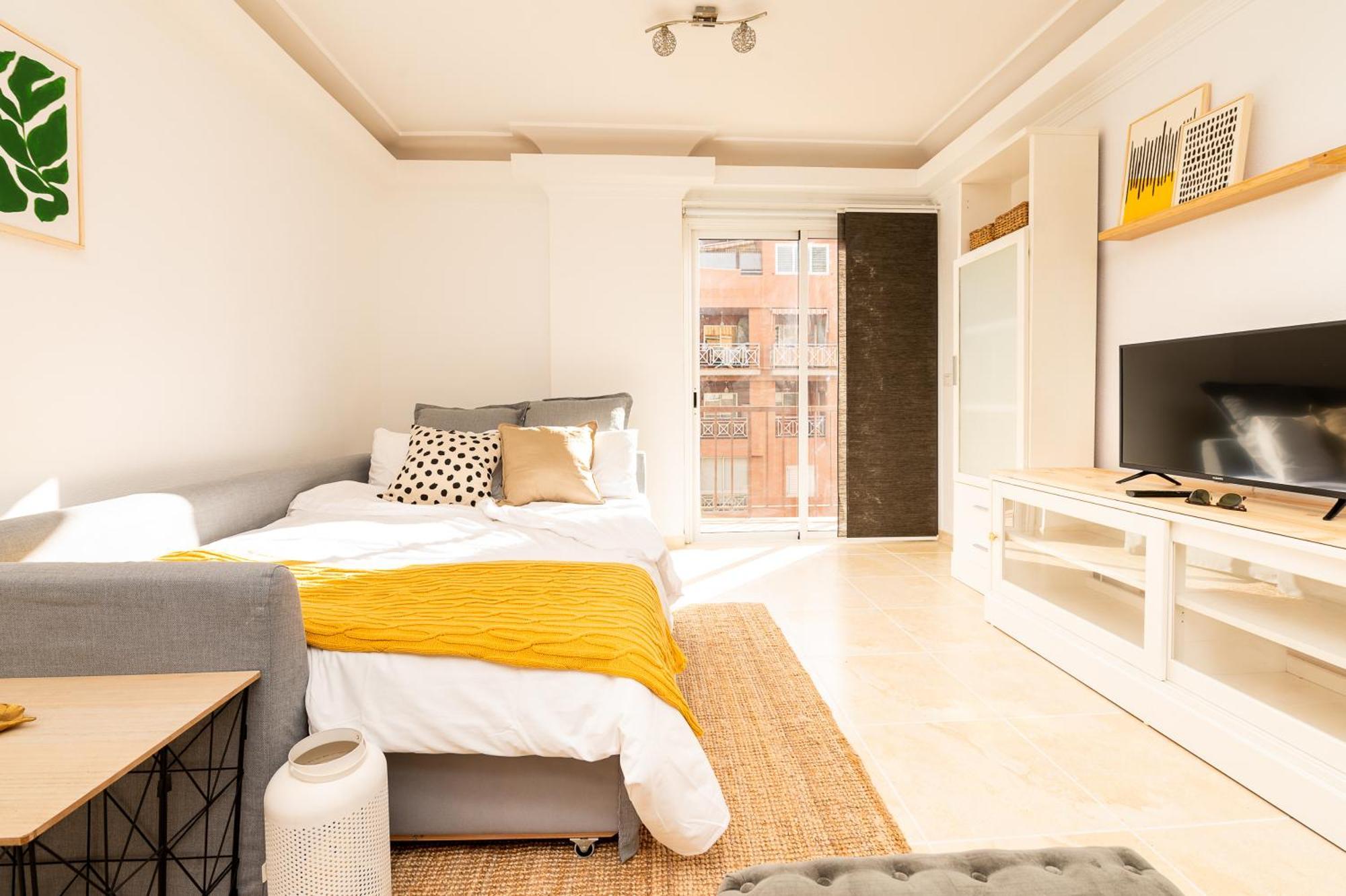 Apartamento Coqueto Con Terraza Junto A 칸델라리아 외부 사진
